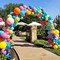 Voircoloria 105pcs Colorful Balloons 12inch Rainbow Latex Balloons for Boys Girls Birthday Baby Shower Gender Reveal Wedding Decorations